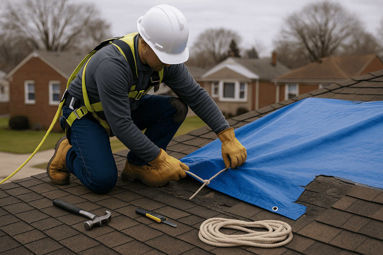 Emergency Roof Repair: What Homeowners Should Do First